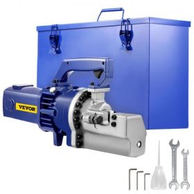 VEVOR Electric Rebar Cutter, 1.7KW 110V Electric Hydraulic Rebar Cutter with Adjustable Alloy Steel Blade Cut 1inch 25mm Rebar within 5 sec