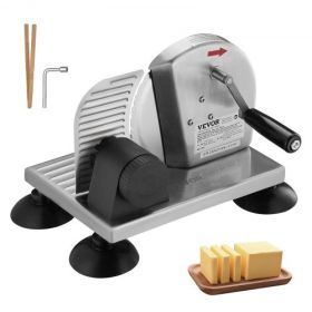 VEVOR Manual Bread Slicer 0-6" Cheeser Butter Cutting  for Kitchen Restaurant