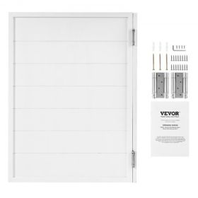 Saloon Swinging Doors 32" x 42" Pine Wood White with Hinges & Hardware
