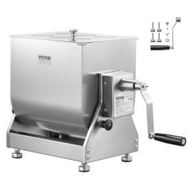 Manual Meat Mixer 80L Tilt Tank Mixing Max 80LB for Meat Sausage Mixer Machine