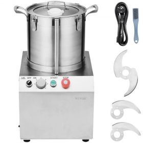 Food Processor Vegetable Chopper 15.9 Quart Food-Grade Stainless Steel Blender