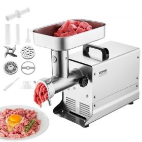 Commercial Electric Meat Grinder 7 Lbs/Min Sausage Stuffer Maker Kitchen
