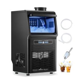 Commercial Ice Maker Freestanding Cabinet Machine 90lbs/24H 36 Ice Cubes