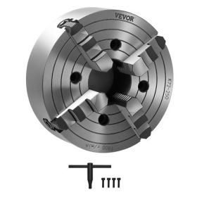 10 Inch 4-Jaw Self-Centering Lathe Chuck for Drilling Milling Machine 3D Printer