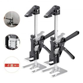Labor Saving Arm Jack 2 PCS 330lbs Bearing Capacity Lifting up to 7.1" Black
