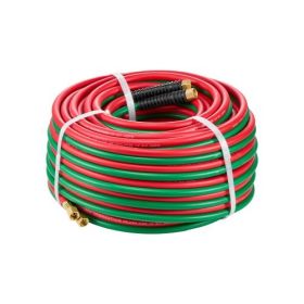 Oxygen Acetylene Hose 1/4-Inch x 100FT T Grade Hose 300PSI Max Working Pressure