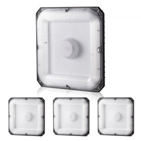 VEVOR 4 Pack LED Canopy Lights 80W 8800LM 5000K Daylight Outdoor Canopy Lighting