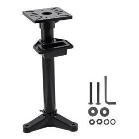 VEVOR Bench Grinder Stand Grinder Vise Floor Pedestal 10.6"x10.6" Mounting Plate