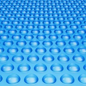 VEVOR Solar Pool Cover, 24 x 12 ft Rectangle Solar Blanket for Pools, Inground Above Ground Swimming Pool Solar Cover, 8 mil Solar Covers Blue