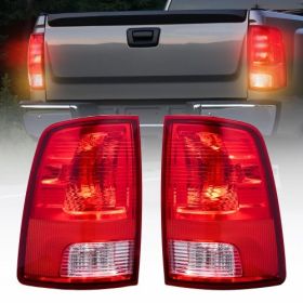 VEVOR Tail Light Assembly Compatible with 2009-2018 Dodge Ram 1500 2500 3500