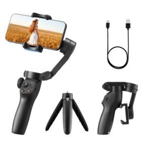 Gimbal Stabilizer for Smartphone 3-Axis Phone Gimbal for Android iPhone Foldable