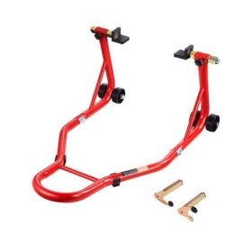 Motorcycle Stand Lift 850 lbs Rear Wheel Spoolift Paddock Swingarm Arm Red