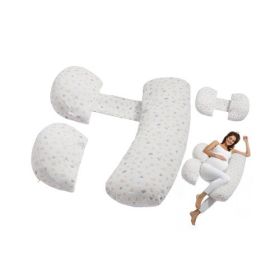 Pregnancy Pillow Adjustable Maternity Pillow for Pregnant Women Soft Breathable