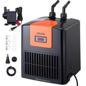 Aquarium Chiller 52 Gallon 1/10 HP Water Chiller Hydroponics Fish Tank