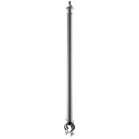 18Pack 27.4 in Galvanized Steel Chain Link Fence Extender for 1.3"-1.5" Top Rail