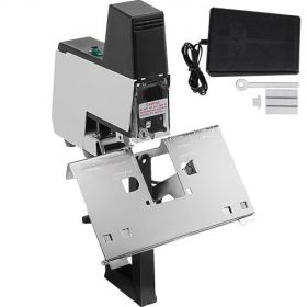 VEVOR Electric Stapler Rapid 106 Automatic Saddle Binding Machine Heavy Duty Flat and Book Binding Machine 2-50 Sheet 110V