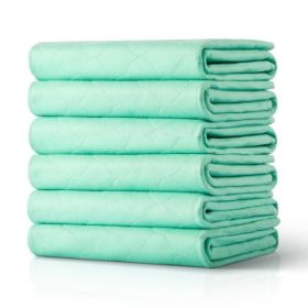 Washable Underpads 34"x36" Incontinence Bed Pads for Bed Sofa Mattress 6 Pack