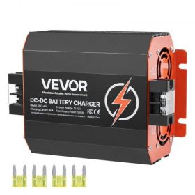 12V 40A DC to DC Charger Battery Charger 500W for Lead-Acid and Lithium AGM GEL