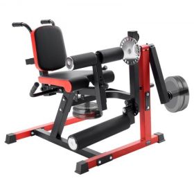 Leg Extension Curl Machine Seated Leg Rotary Extension Bench for Thigh 550lbs