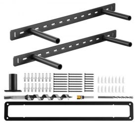 2 Pcs Shelf Bracket 22 inch / 558.4 mm Heavy Duty Floating Shelf Brackets