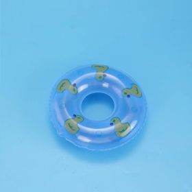 Children's Toys; Mini Swimming Ring; Children's Bathing And Water Playing Toys (Color: Blue)